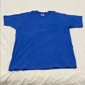 Vintage 80’s BVD Premium Blue Men's Shirt